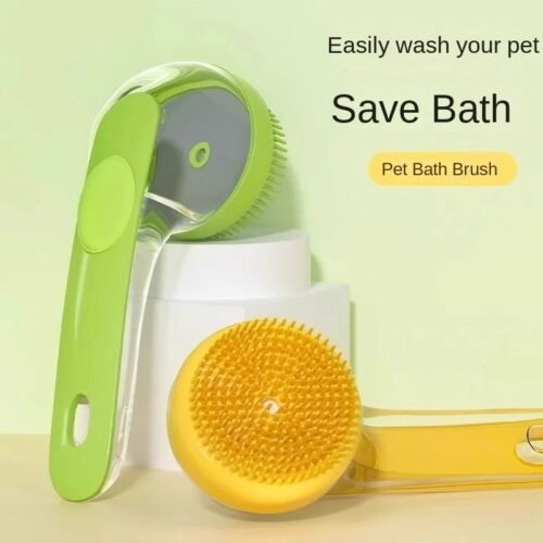 Silicone Massage Shower Tool for Pets