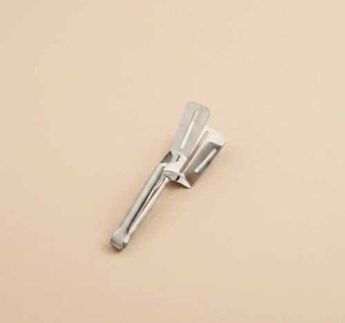 Stainless Steel 2-in-1 Food Tongs Spatula